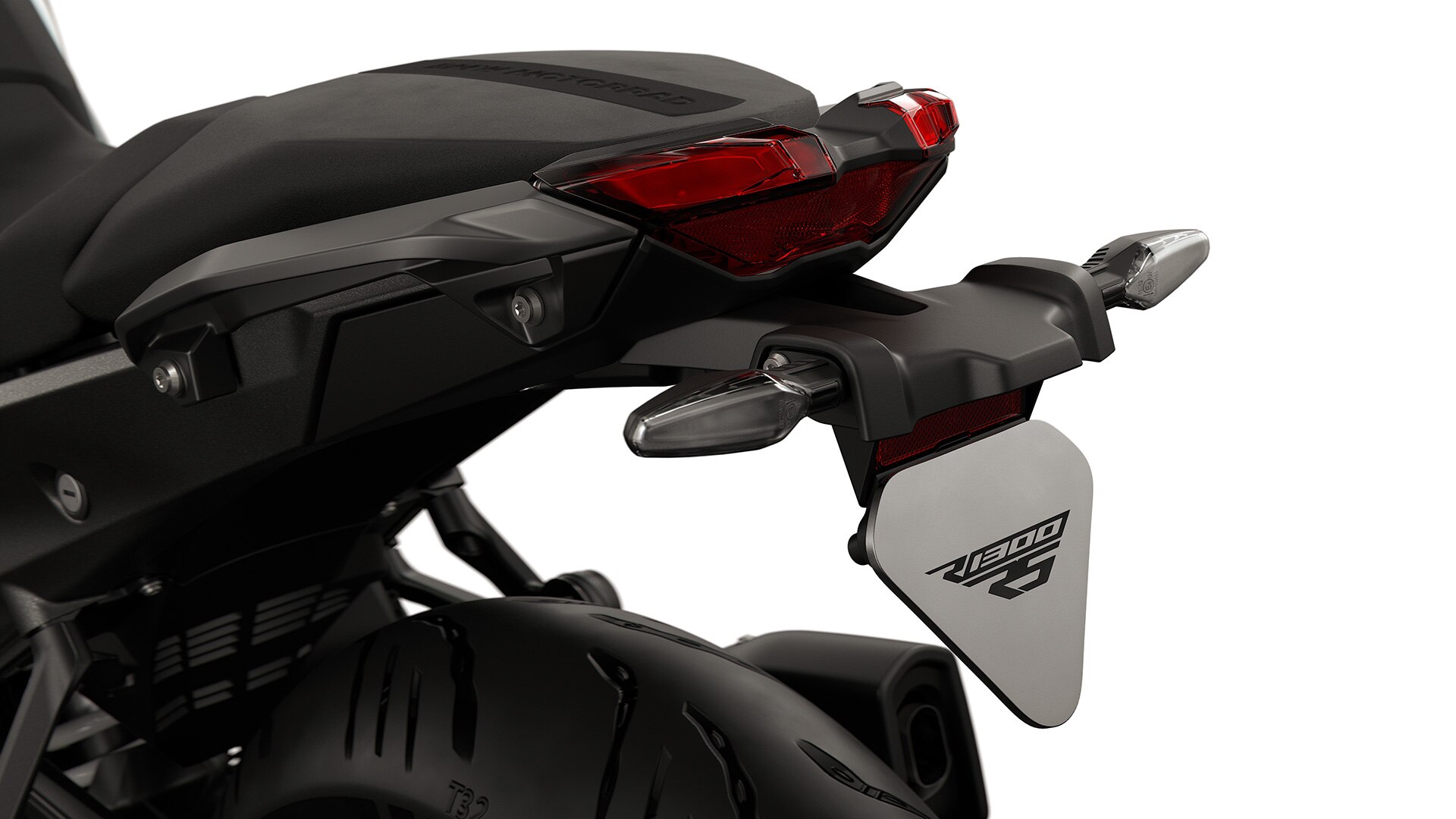 Vedere din spate a modelului R 1300 RS de la BMW Motorrad