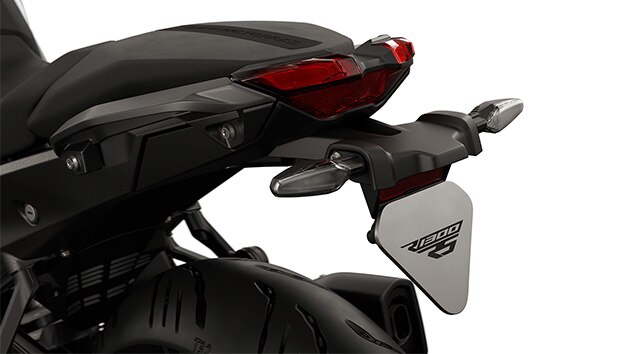 Vedere din spate a modelului R 1300 RS de la BMW Motorrad